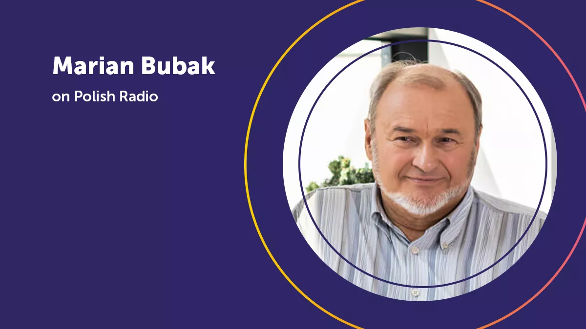 Marian Bubak about Sano on Polish Radio