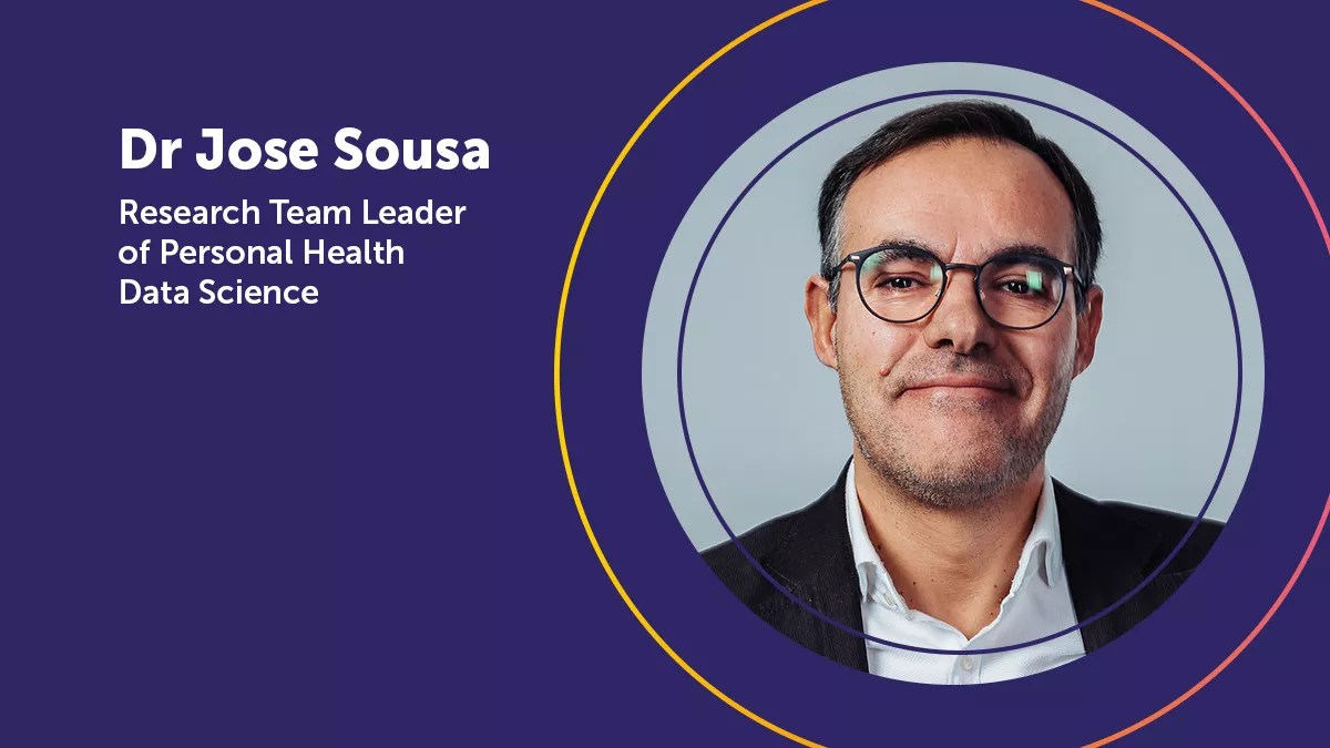 Dr Jose Sousa became Research Team Leader of Personal Health Data Science