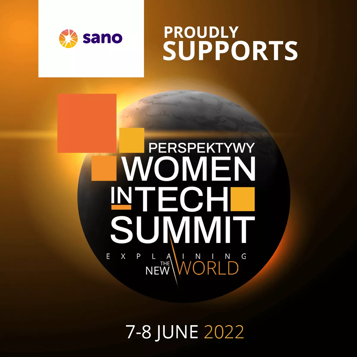 Sano will be present at Perspektywy Women in Tech Summit in Warsaw