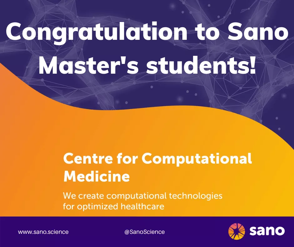 Four Sano students received master’s degrees in Computer Science – Data Science!