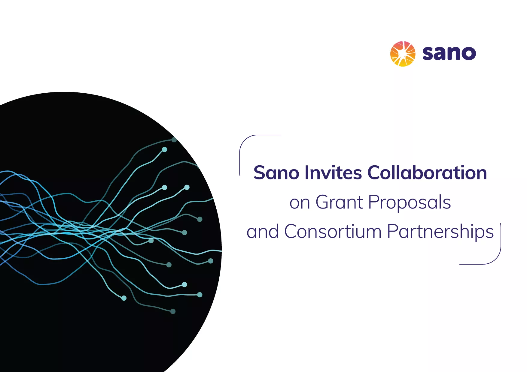 Sano Invites Collaboration on Grant Proposals and Consortium Partnerships