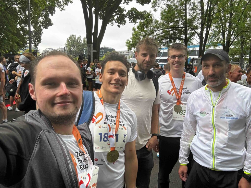 Sano Running Team at Poland Business Run 2025