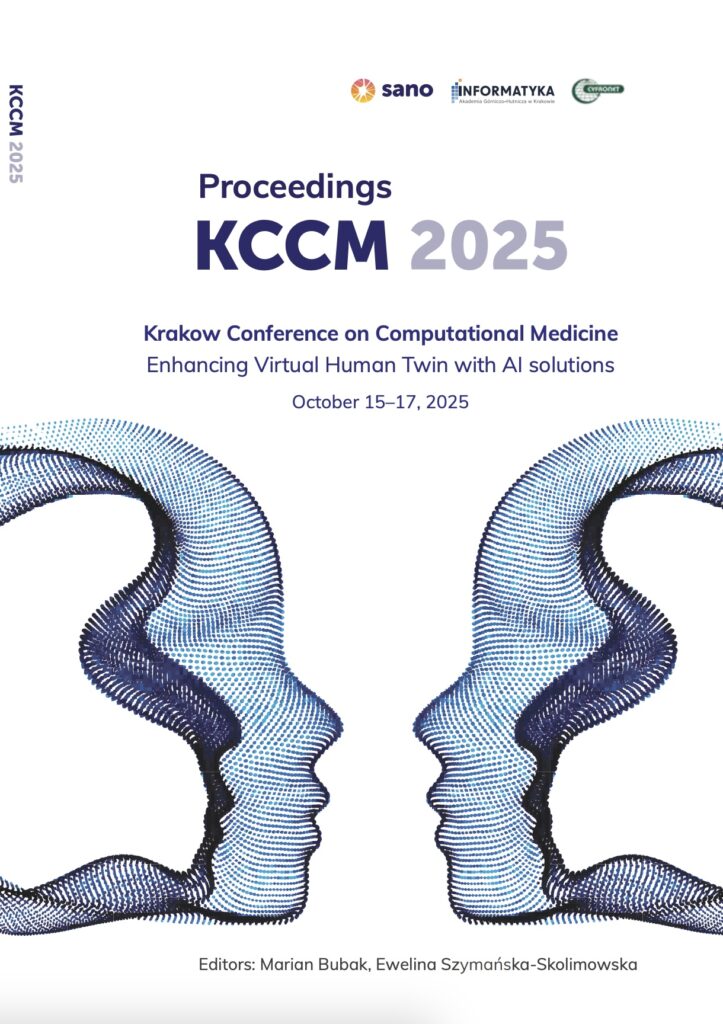 Proceedings Krakow Conference on Computational Medicine - Enhancing Virtual Human Twin with. AI solutions.