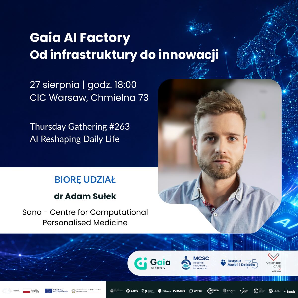 Adam Sułek at Thursday Gathering #263: AI Reshaping Daily Life